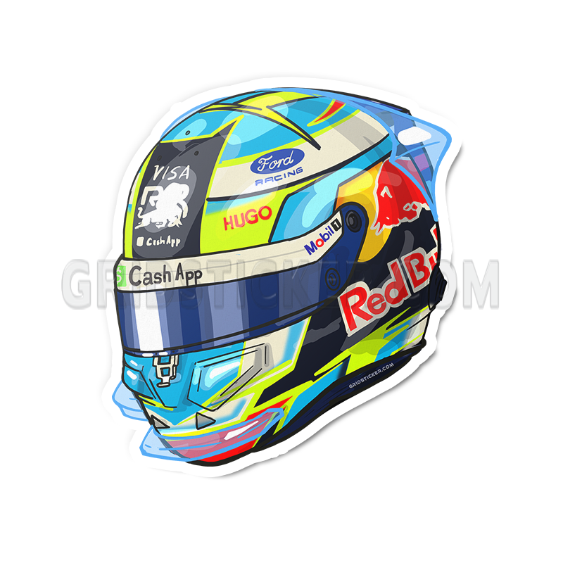 Arvid Lindblad 41 Racing Bulls Helmet
