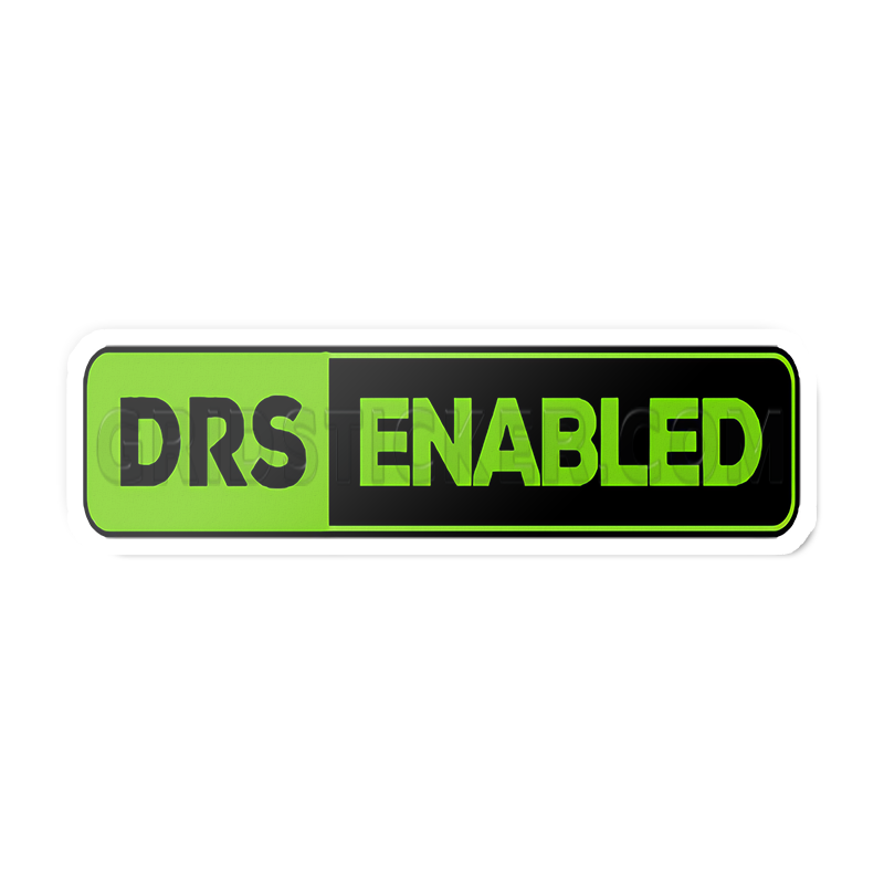 DRS ENABLED F1 Bumper