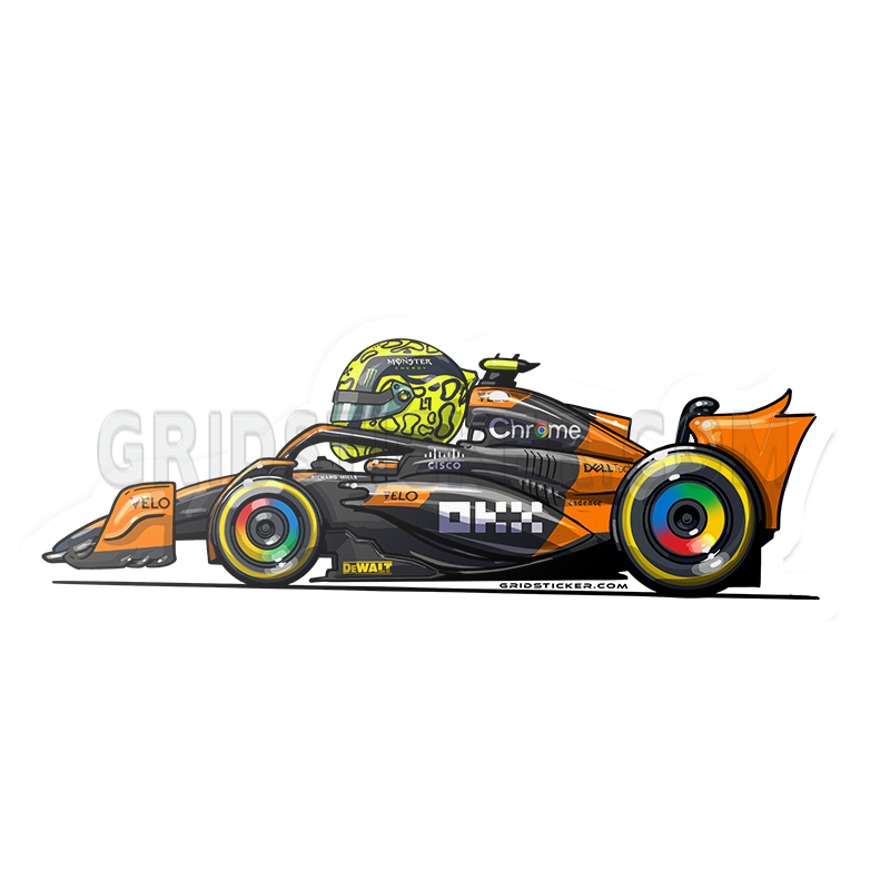 Lando Norris 4 McLaren 2024