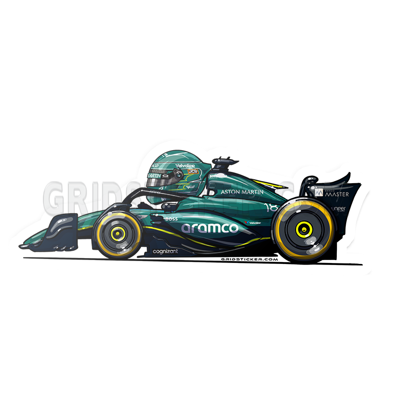 Lance Stroll 18 Aston Martin 2024