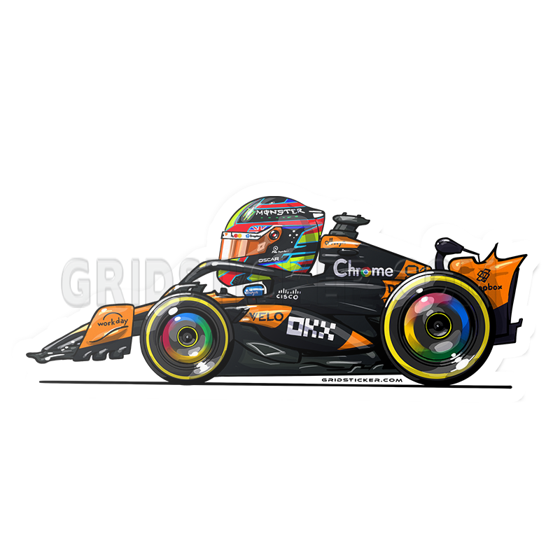 Oscar Piastri 81 McLaren Bundle 4