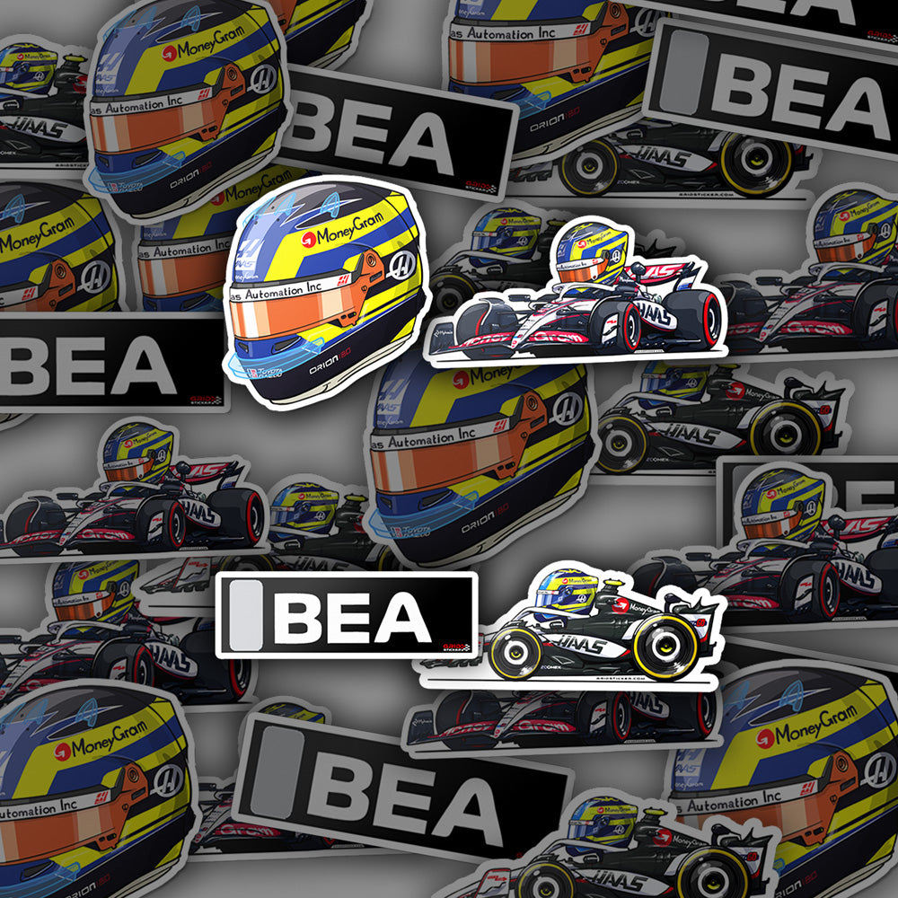 Oliver Bearman 87 HAAS Bundle 4