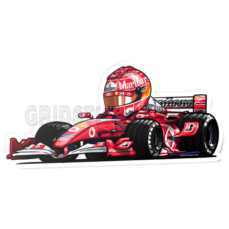Michael Schumacher Ferrari 2004 Legend Bundle