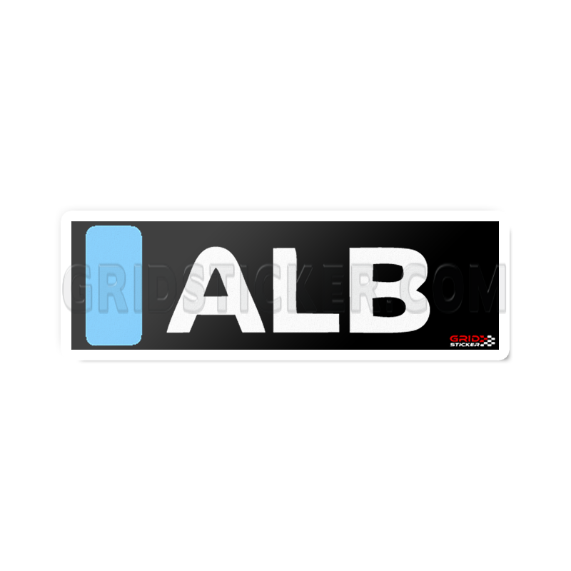 F1 2025 Driver Tag Sticker Bundle