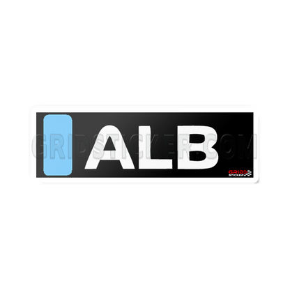 F1 2025 Driver Tag Sticker Bundle