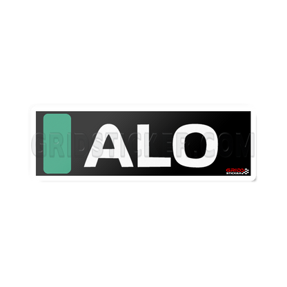 F1 Driver Tag Sticker Bundle