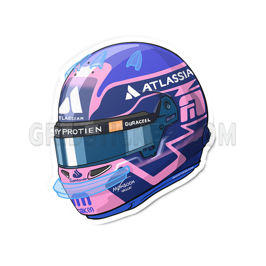 Alexander Albon 23 Williams Helmet