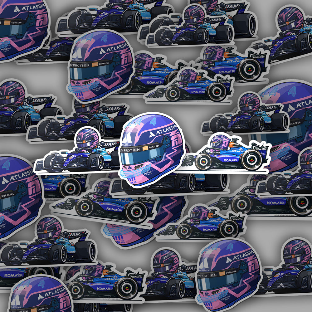 Alexander Albon 23 Williams Bundle 3