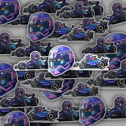 Alexander Albon 23 Williams Bundle 3