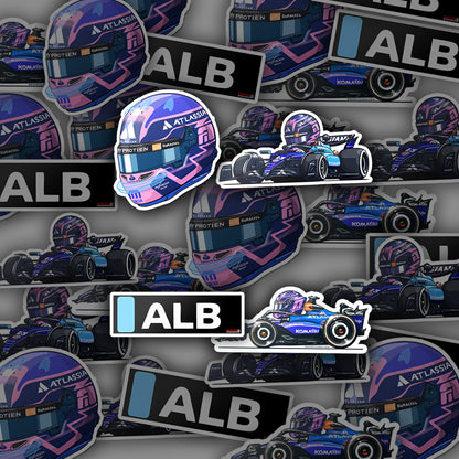 Alexander Albon 23 Williams Bundle 4