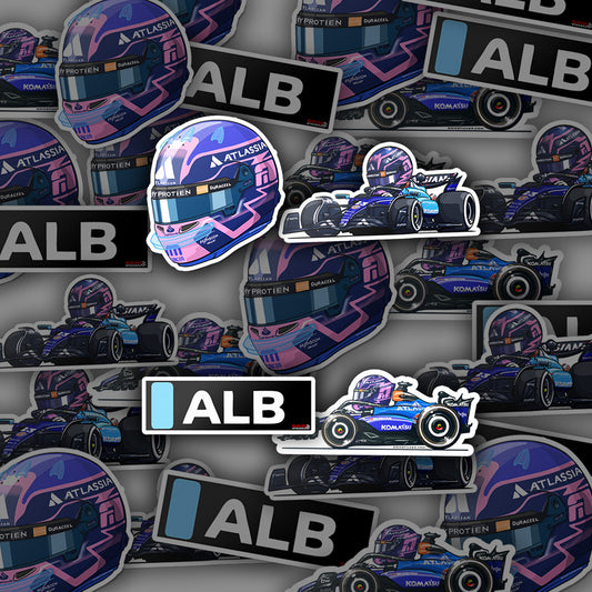 Alexander Albon 23 Williams Bundle 4
