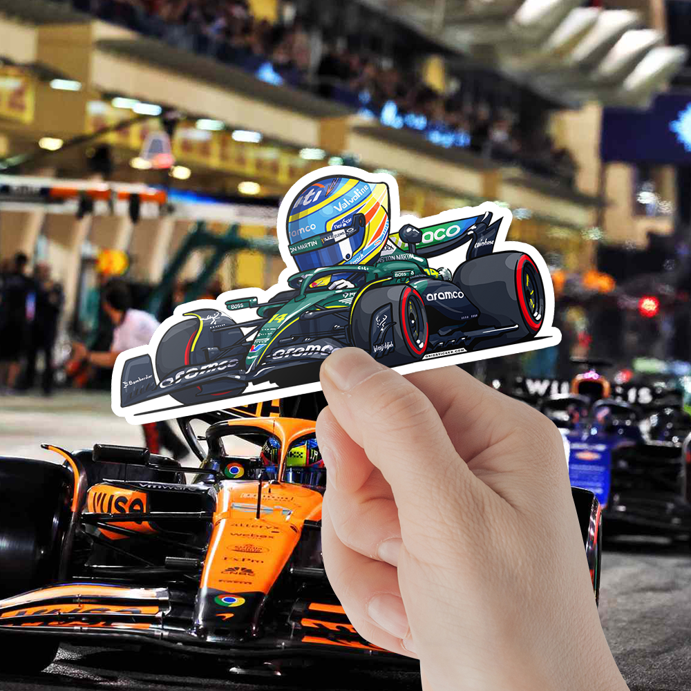 Fernando Alonso 14 Aston Martin Bundle 4
