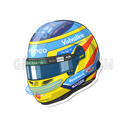 F1 Helmet Sticker Bundle
