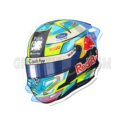F1 Helmet Sticker Bundle