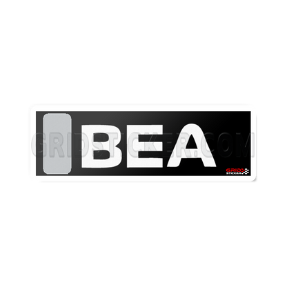 F1 2025 Driver Tag Sticker Bundle