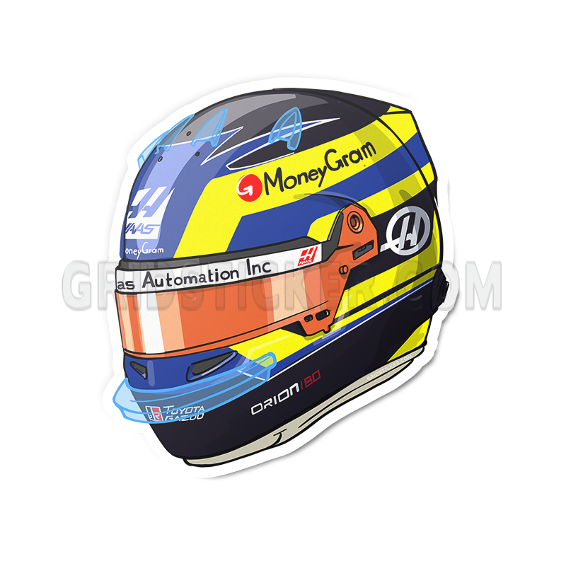 F1 Helmet Sticker Bundle
