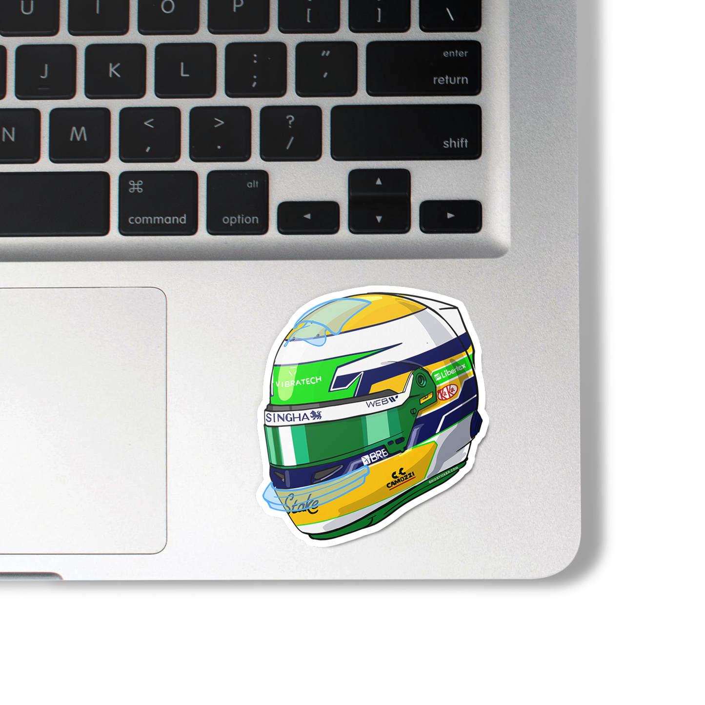 Gabriel Bortoleto 5 Stake Kick Sauber Helmet