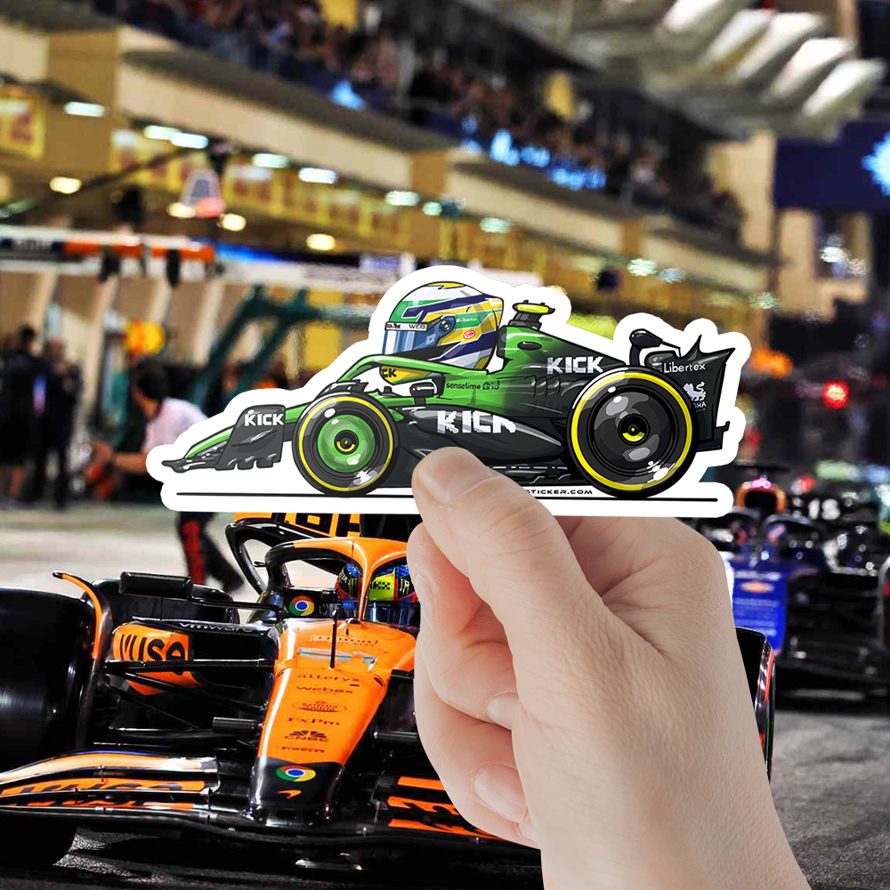 Gabriel Bortoleto 5 Stake Kick Sauber Bundle 3