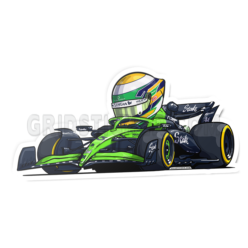 Gabriel Bortoleto 5 Stake Kick Sauber Bundle 4