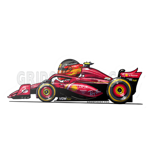 Carlos Sainz 55 Ferrari 2024