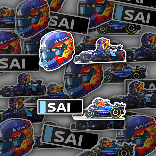 Carlos Sainz 55 Williams Bundle 4