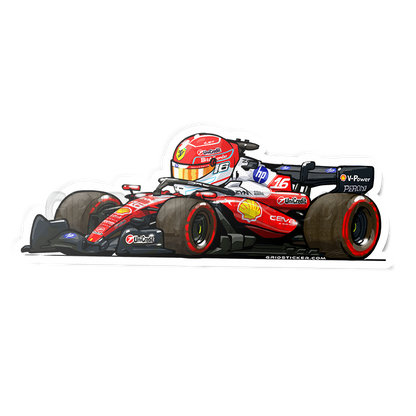 F1 Full Grid 3/4 Profile Sticker Bundle