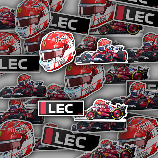 Charles Leclerc 16 Ferrari Bundle 4