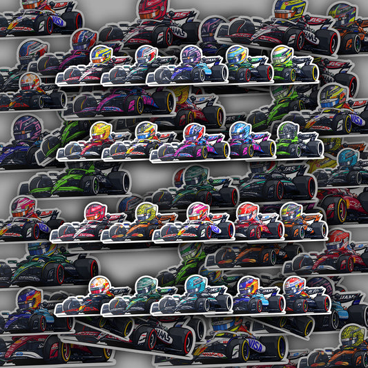 F1 2025 Full Grid 3/4 Profile Bundle