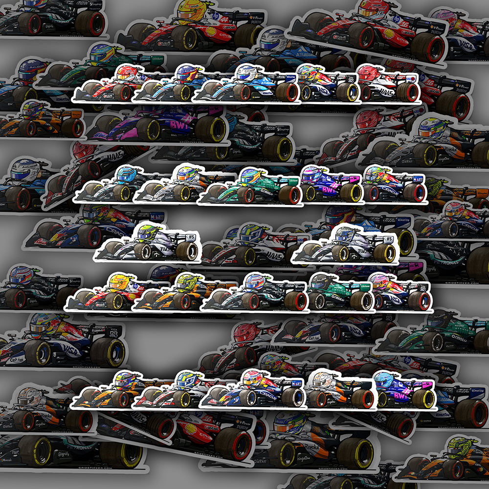 F1 Full Grid 3/4 Profile Magnet Bundle