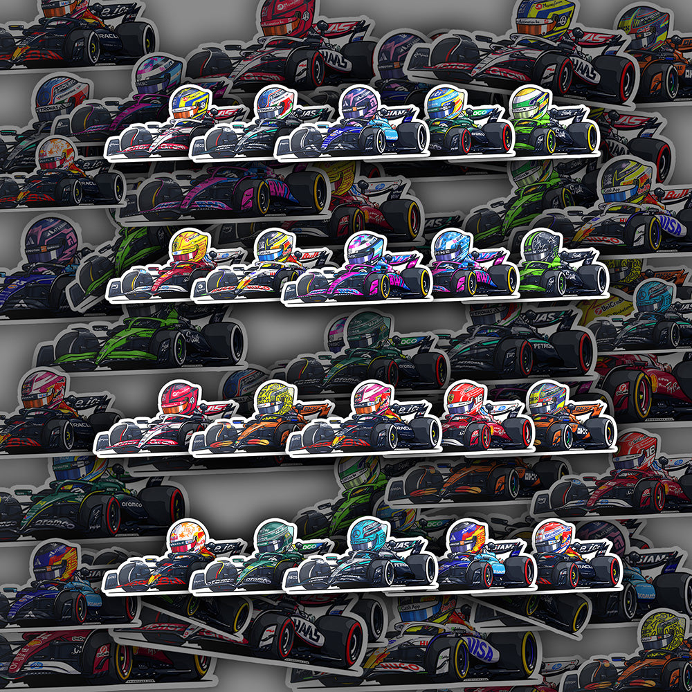 F1 2025 Full Grid 3/4 Profile Bundle