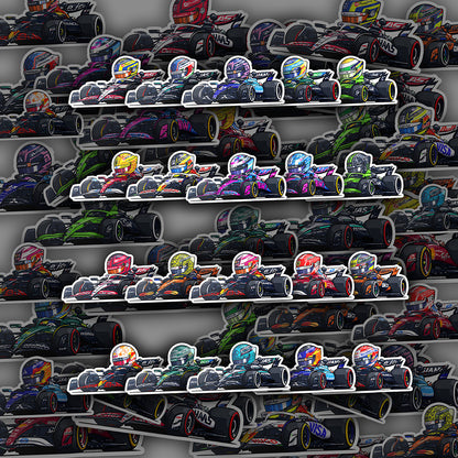 F1 2025 Full Grid 3/4 Profile Bundle