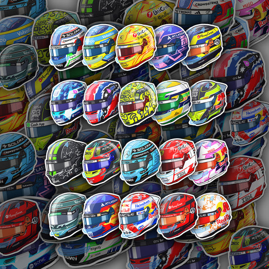 F1 2025 Helmet Bundle