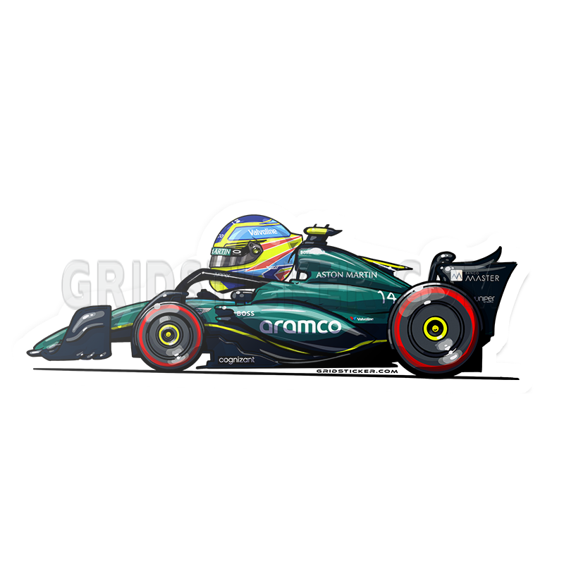 Fernando Alonso 14 Aston Martin 2024