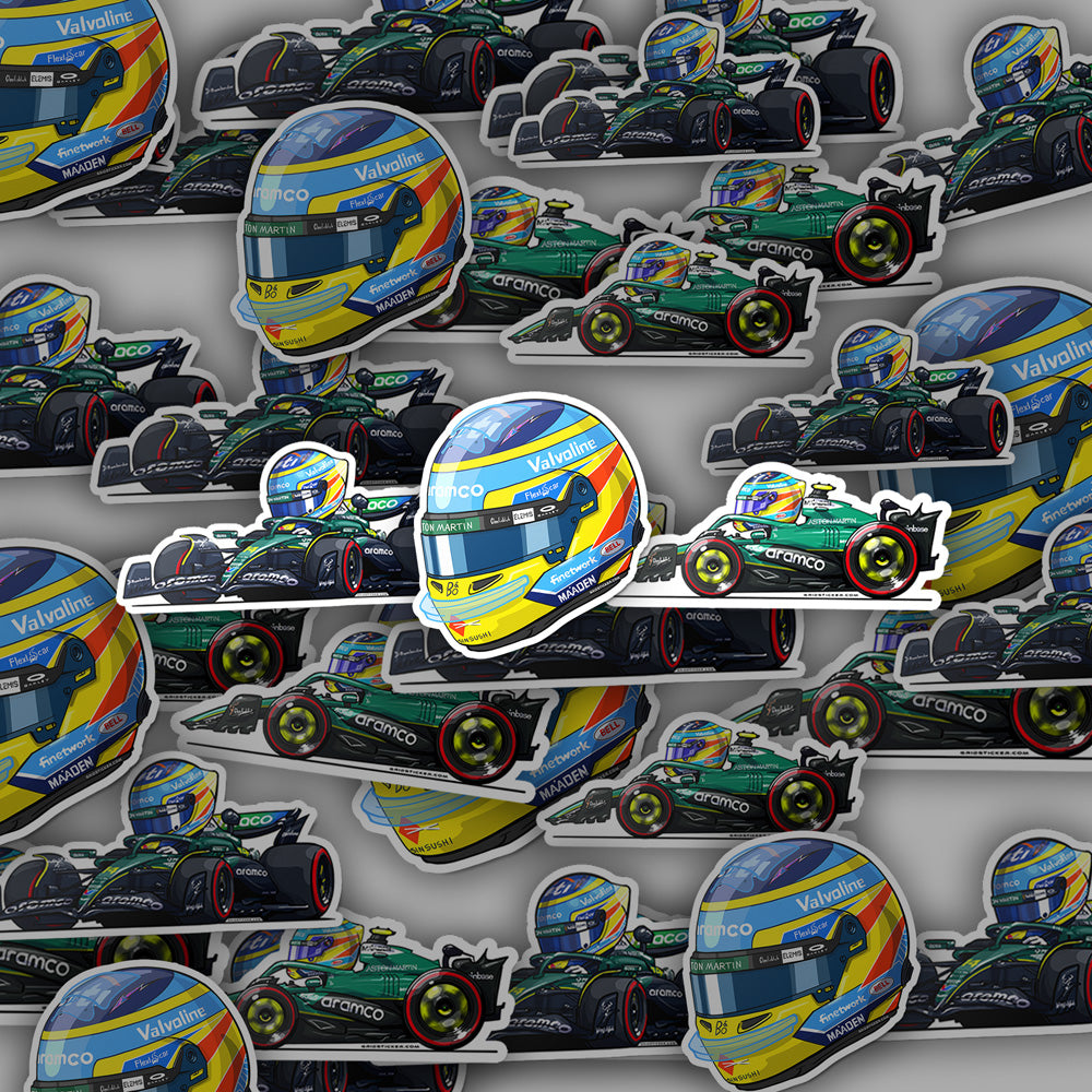Fernando Alonso 14 Aston Martin Bundle 3