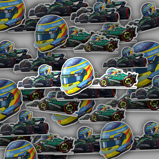 Fernando Alonso 14 Aston Martin Bundle 3