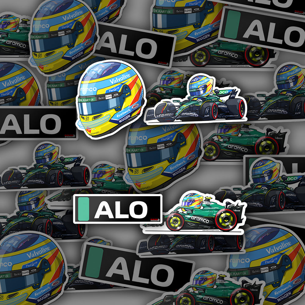 Fernando Alonso 14 Aston Martin Bundle 4