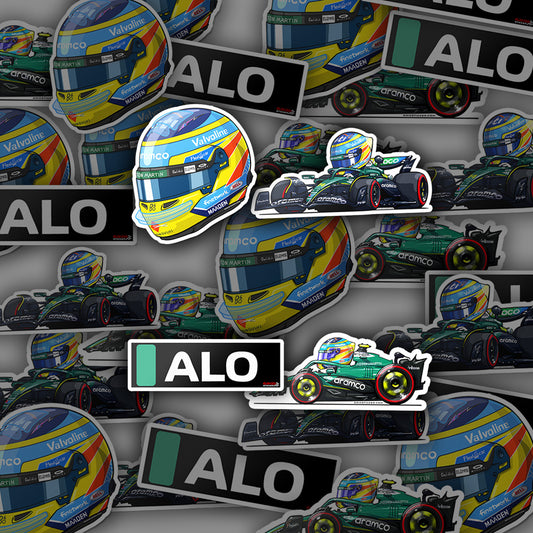 Fernando Alonso 14 Aston Martin Bundle 4