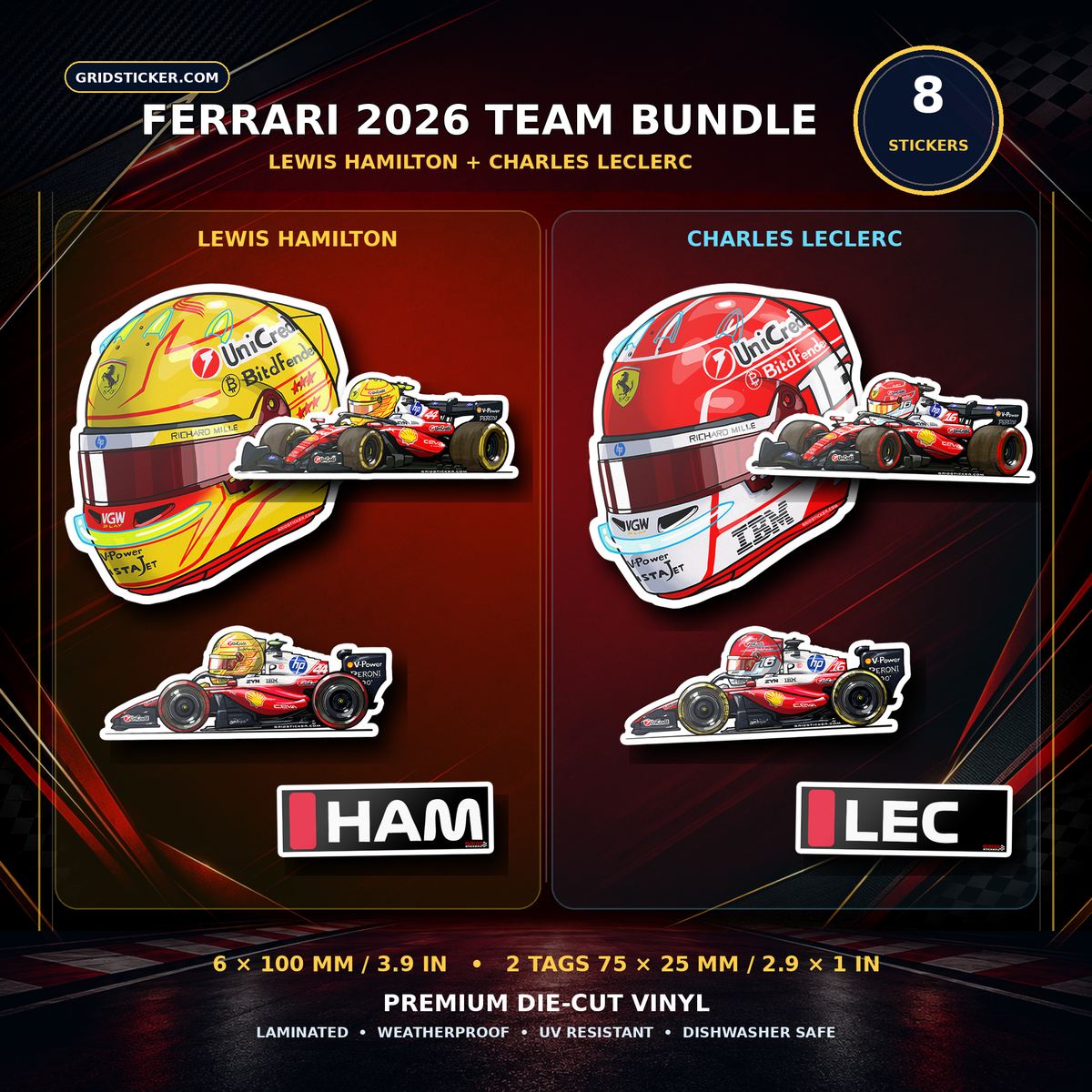 F1 Ferrari Team Bundle 8