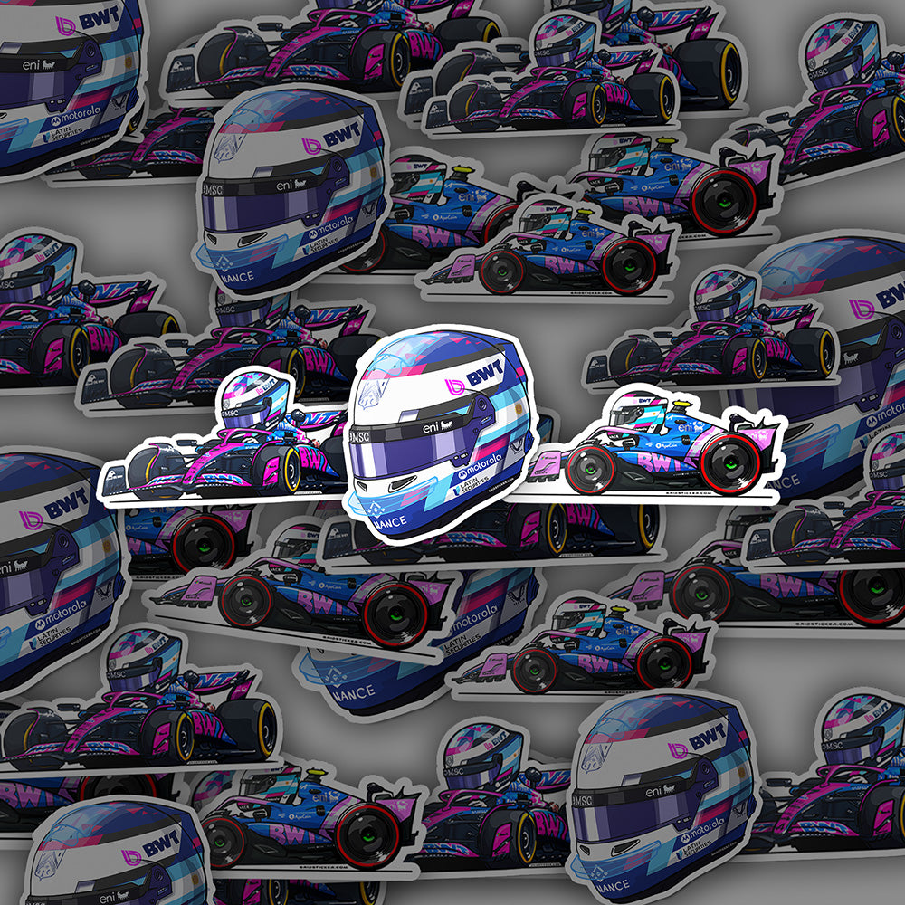 Sticker Colapinto 43 Franco Colapinto – Grid Sticker
