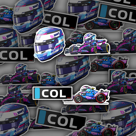 Franco Colapinto 43 Alpine Bundle 4