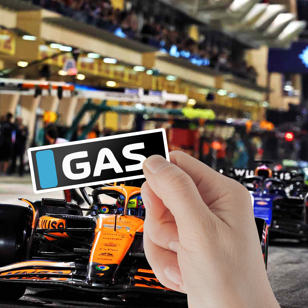 F1 2025 Driver Tag Sticker Bundle