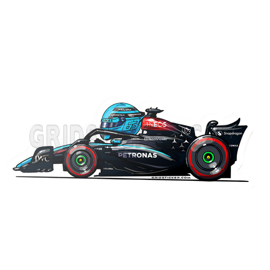 George Russell 63 Mercedes 2024