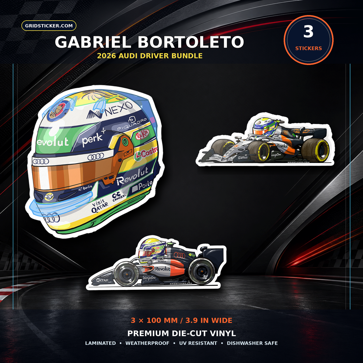Gabriel Bortoleto 5 Audi Bundle 3