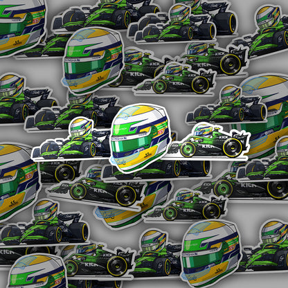 Gabriel Bortoleto 5 Stake Kick Sauber Bundle 3