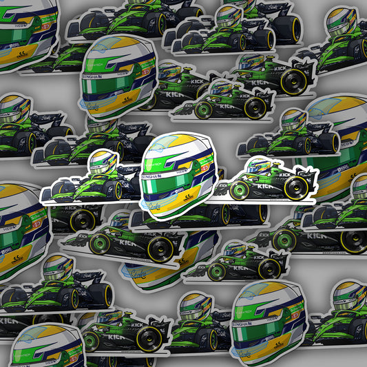 Gabriel Bortoleto 5 Stake Kick Sauber Bundle 3