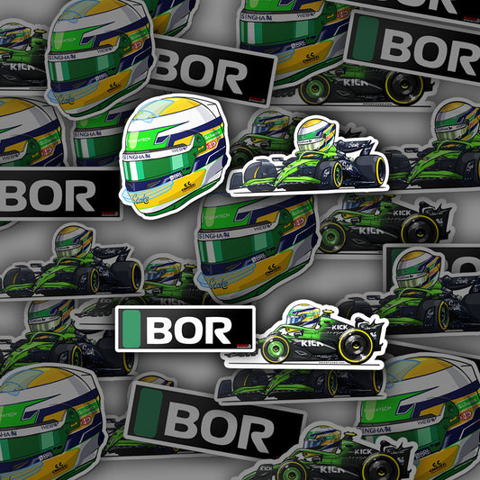 Gabriel Bortoleto 5 Stake Kick Sauber Bundle 4
