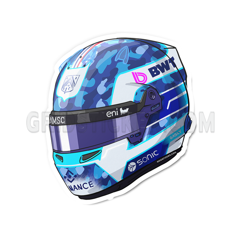 F1 Helmet Sticker Bundle