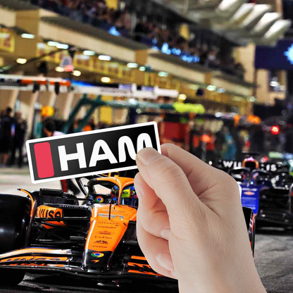 F1 2025 Driver Tag Sticker Bundle