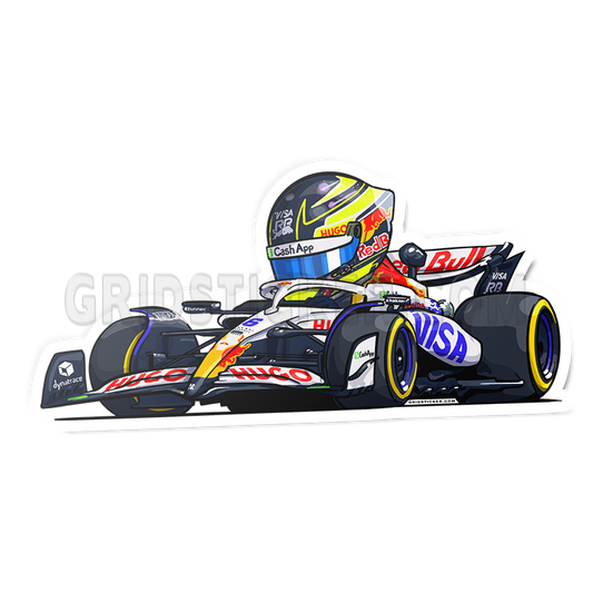Isack Hadjar 6 Racing Bulls 2025