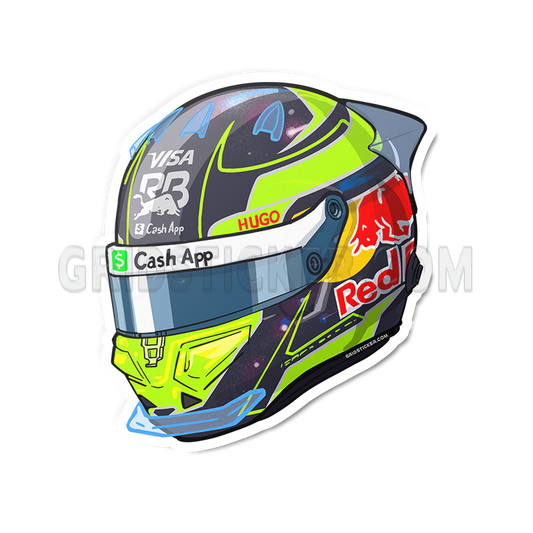 Isack Hadjar 6 Racing Bulls Helmet